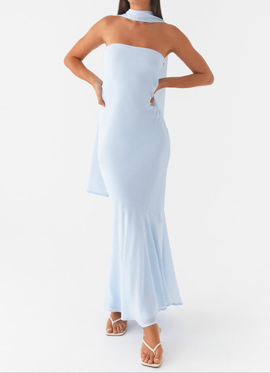 Gessica Maxi Dress - Blue