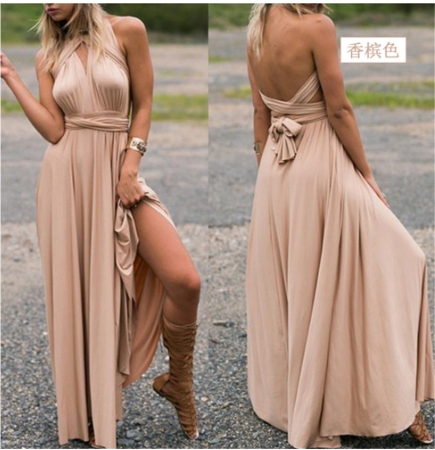 Women’s Wrap Evening Dress | Maxi