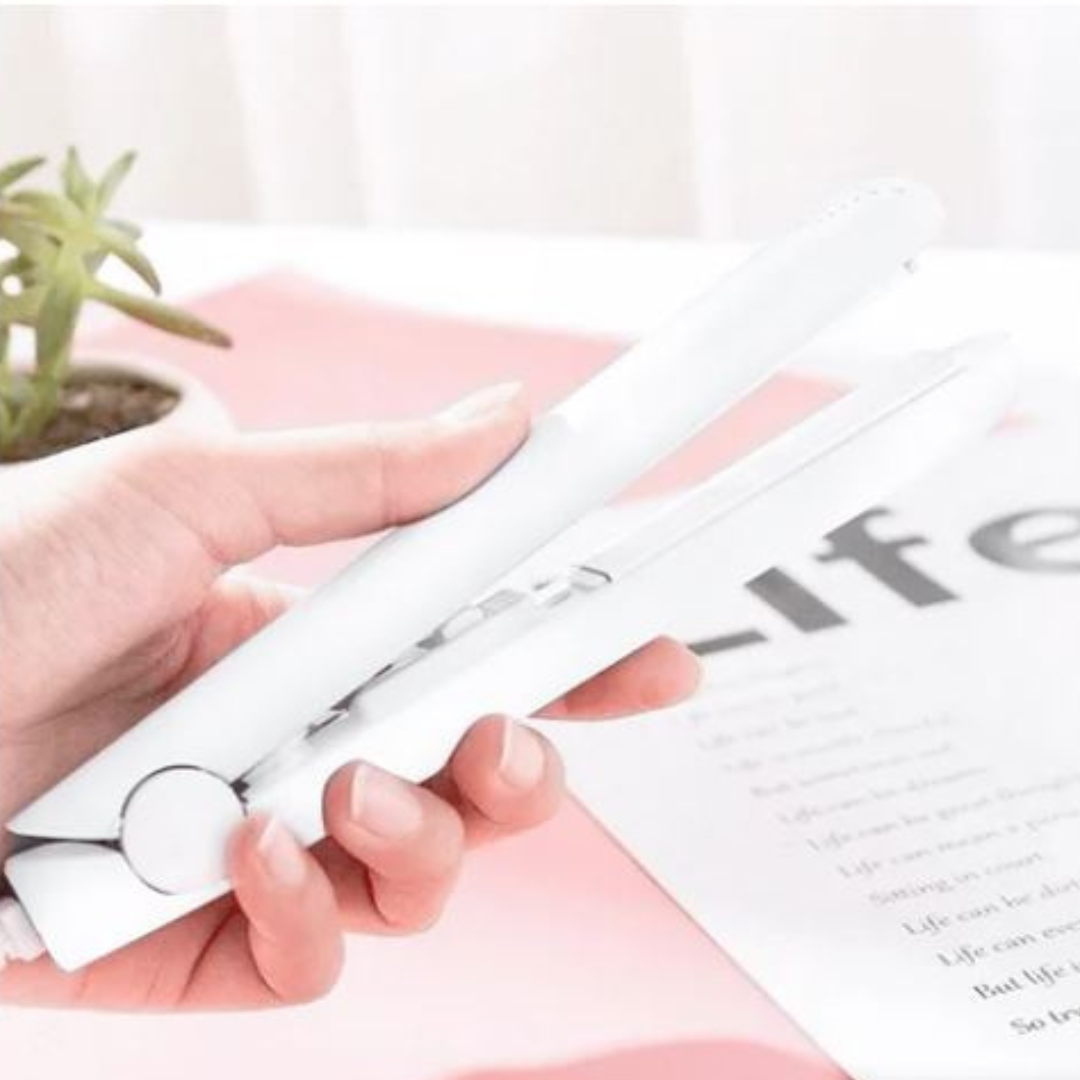 Ceramic Mini Curling Iron and Straightener