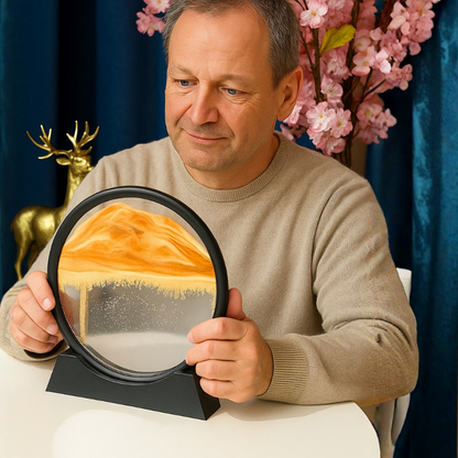 Perfect Gift - 3D Sand Timer with Deep Sea Sand Scene