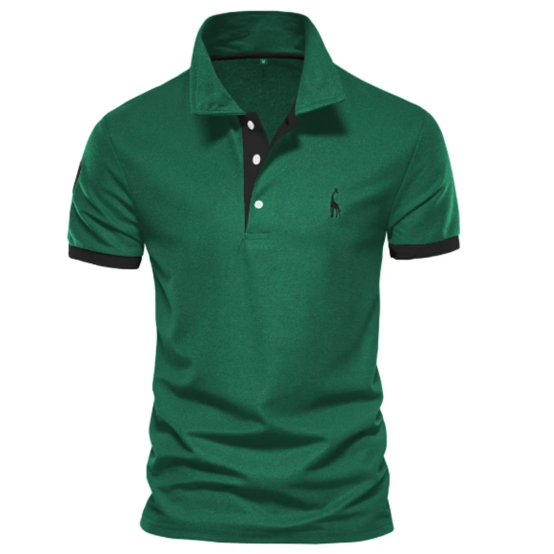 Men's Slim Fit Casual Polo Shirt | Short Sleeve