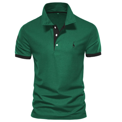 Men's Slim Fit Casual Polo Shirt | Short Sleeve