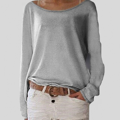Pull en maille fine pour femme | Col rond