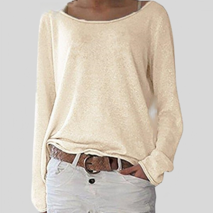 Pull en maille fine pour femme | Col rond