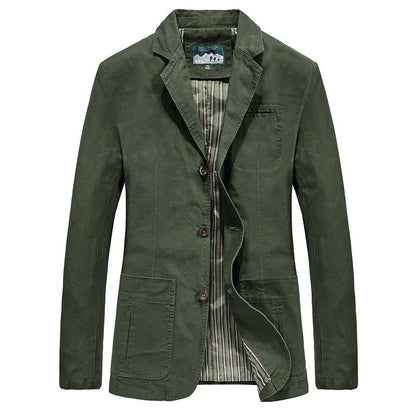 Men's Casual Lightweight Blazer | Distressed Style