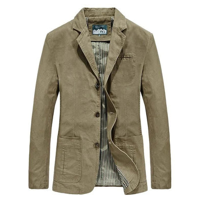 Men's Casual Lightweight Blazer | Distressed Style