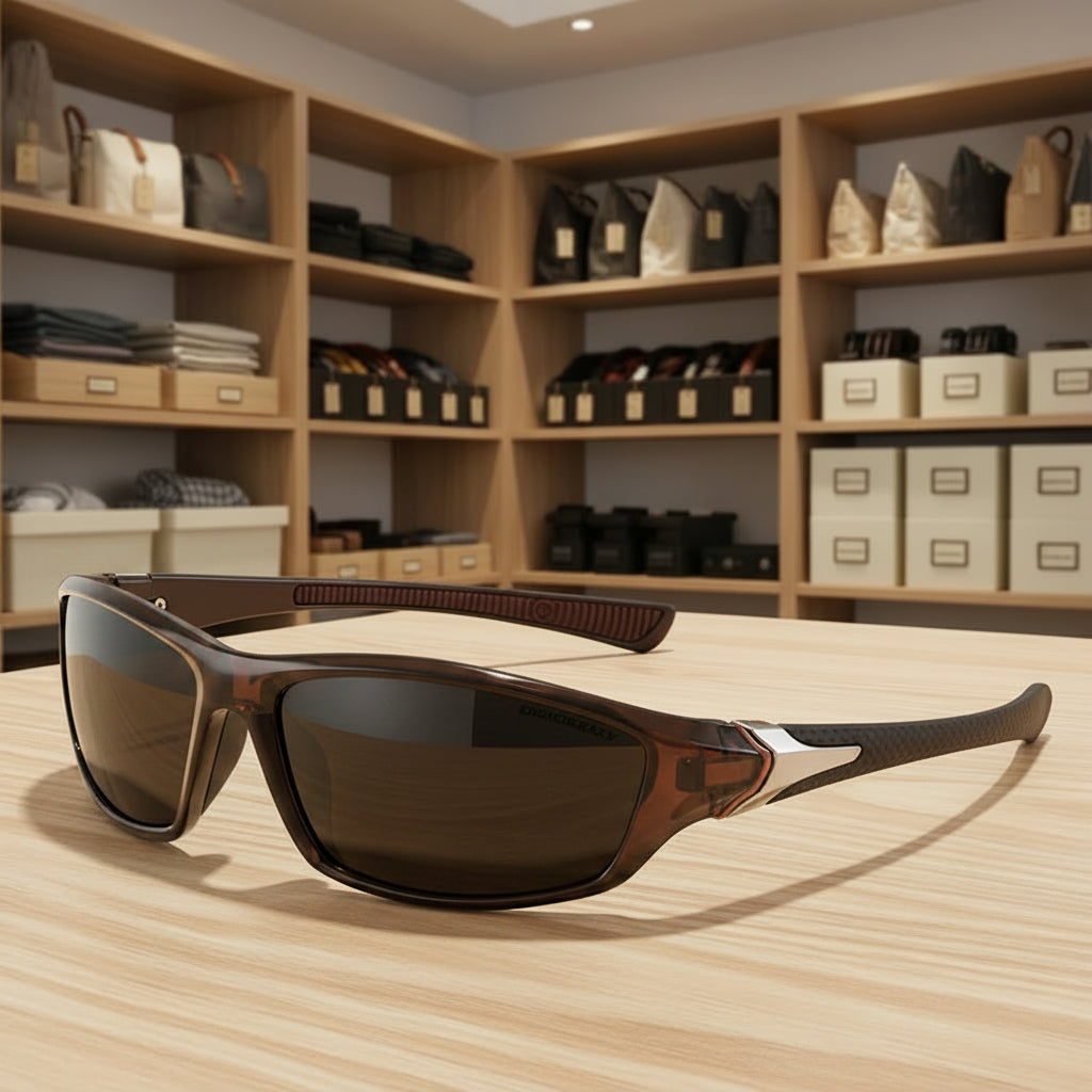 Sport Sunglasses with Polarized Lenses & UV400 Protection