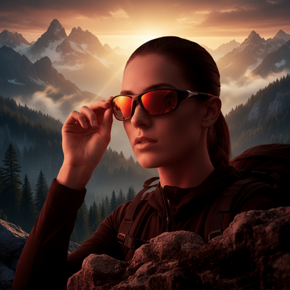 Sport Sunglasses with Polarized Lenses & UV400 Protection