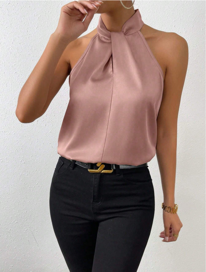 Women's Party Halter Top | Sleeveless