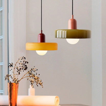 Adjustable Glass Pendant Light – Perfect for Dining and Living Room Illumination