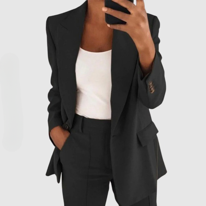 Women's 2-Piece Formal Pantsuit | Blazer and Trousers
