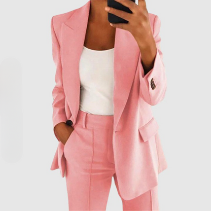 Women's 2-Piece Formal Pantsuit | Blazer and Trousers