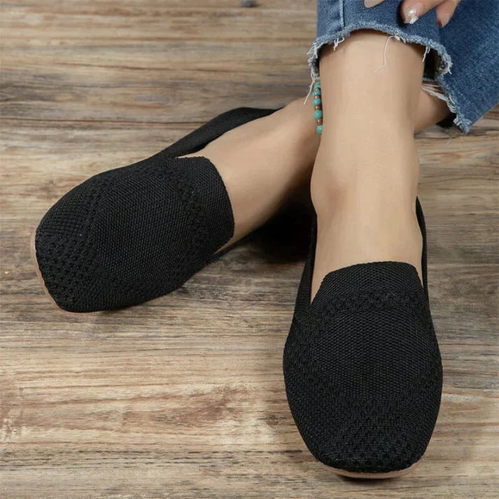 Women’s Knitted Loafers | Slip-On