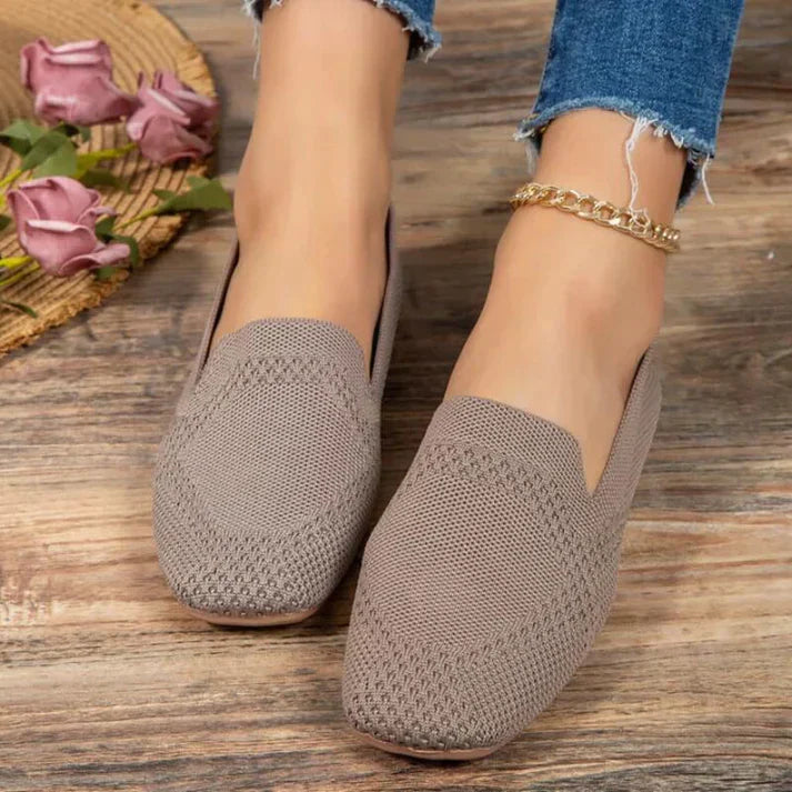 Women’s Knitted Loafers | Slip-On