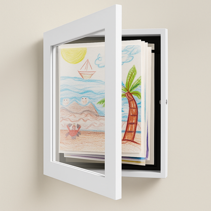 Kids' Artwork Storage Frame and Photo Display