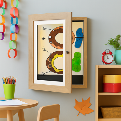 Kids' Artwork Storage Frame and Photo Display