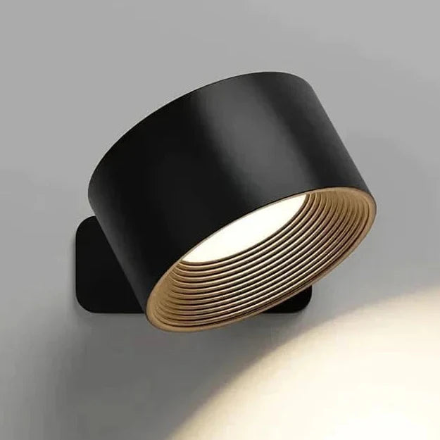 Wireless, Rotatable LED Wall Lamp with 360-Degree Illumination
