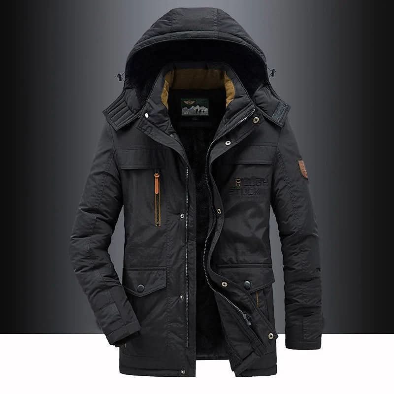 Padded Parka for Warmth and Protection on Cold Days