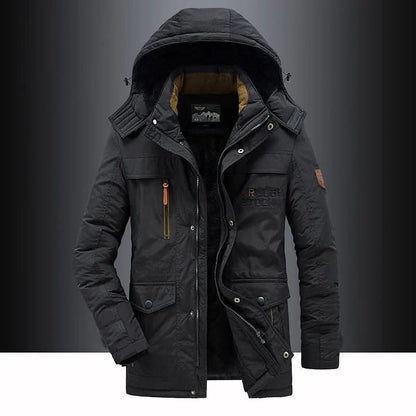 Padded Parka for Warmth and Protection on Cold Days