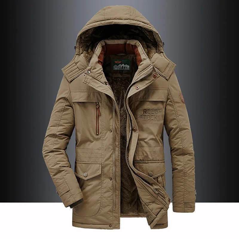 Padded Parka for Warmth and Protection on Cold Days