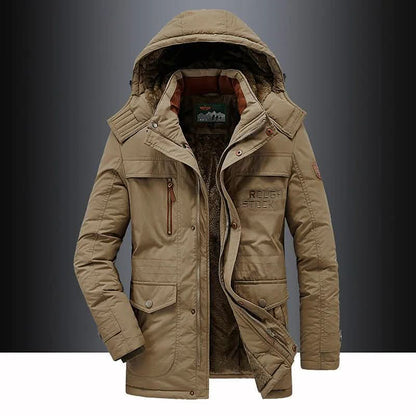 Padded Parka for Warmth and Protection on Cold Days