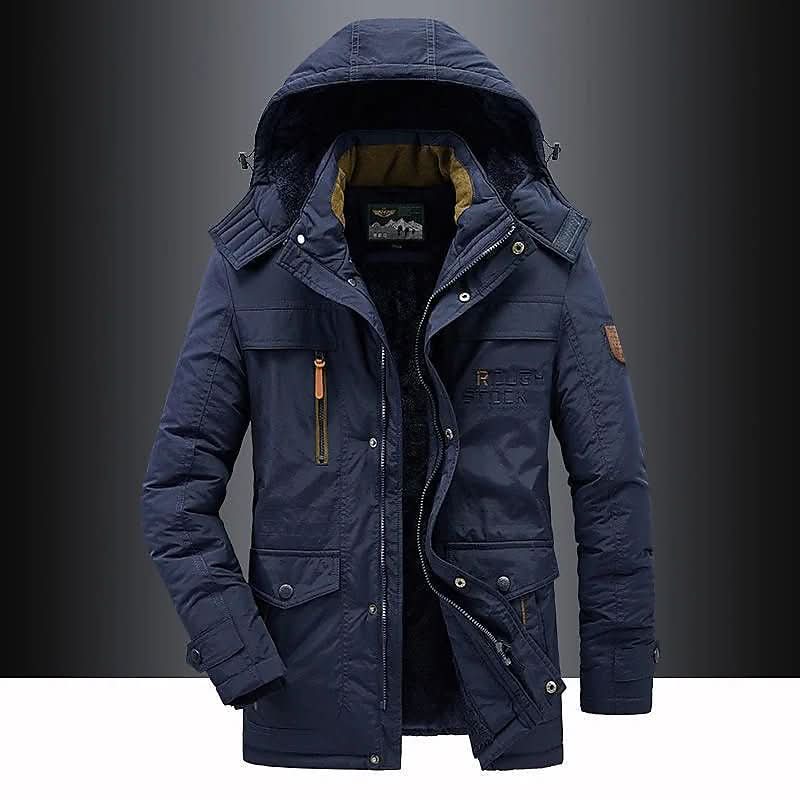 Padded Parka for Warmth and Protection on Cold Days