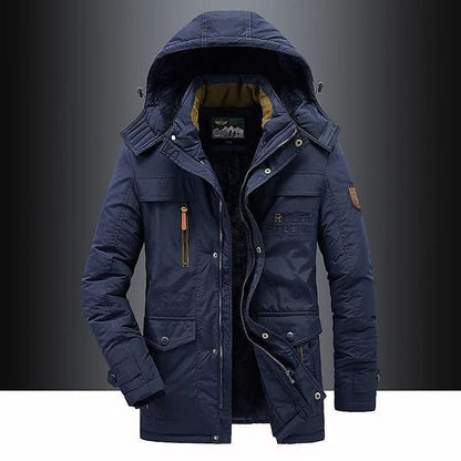 Padded Parka for Warmth and Protection on Cold Days