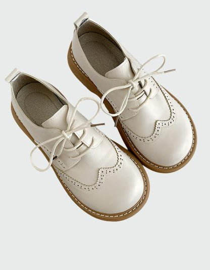 Women's Wide-Fit Oxford Shoes | Flat