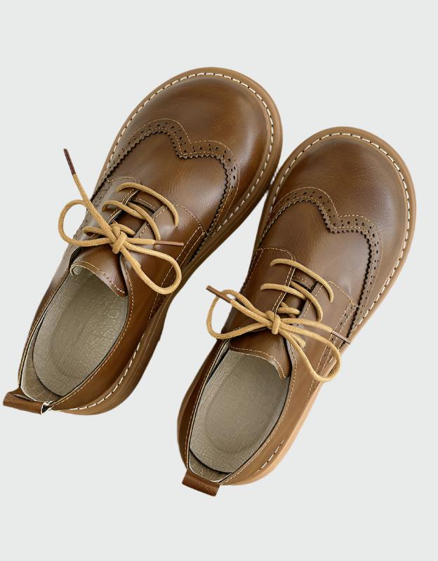 Women's Wide-Fit Oxford Shoes | Flat