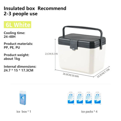 Insulated Cooler for Camping and Outdoor Activities