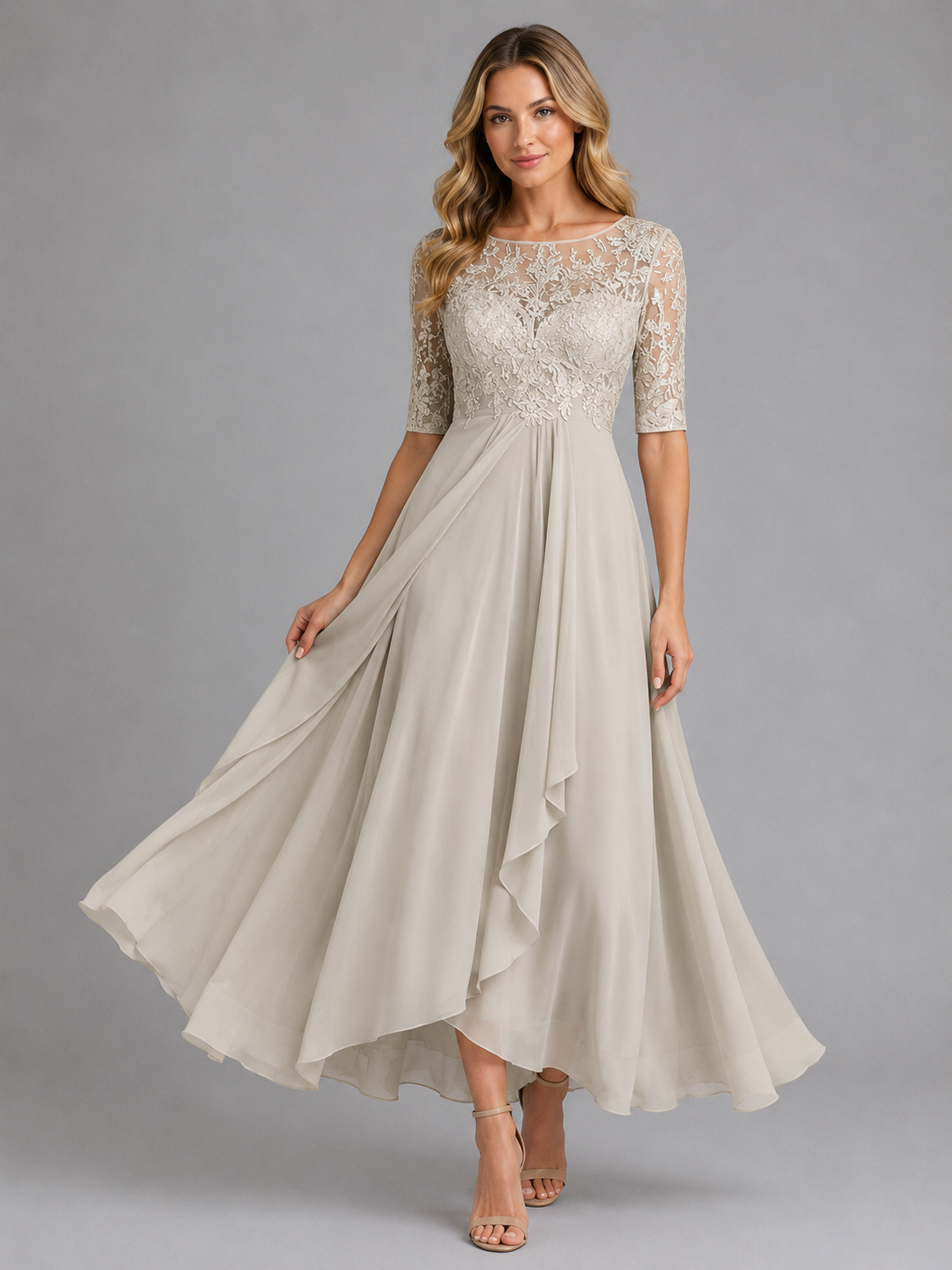 Women's A-Line Formal Gown | Mother of the Bride Dress