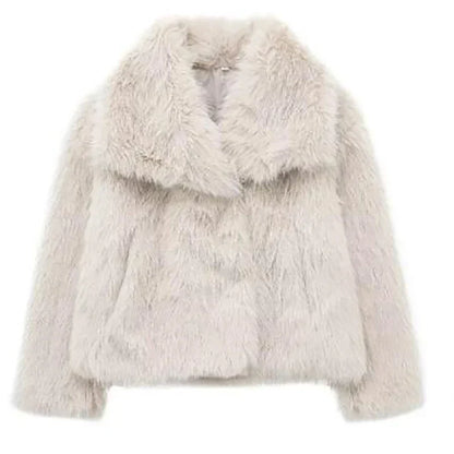 Women's Soft Fur Coat | Plush Faux