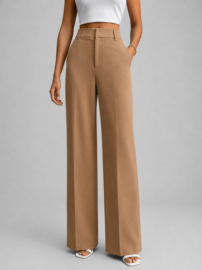 Women's High-Waisted Wide-Leg Pants | Smart Casual