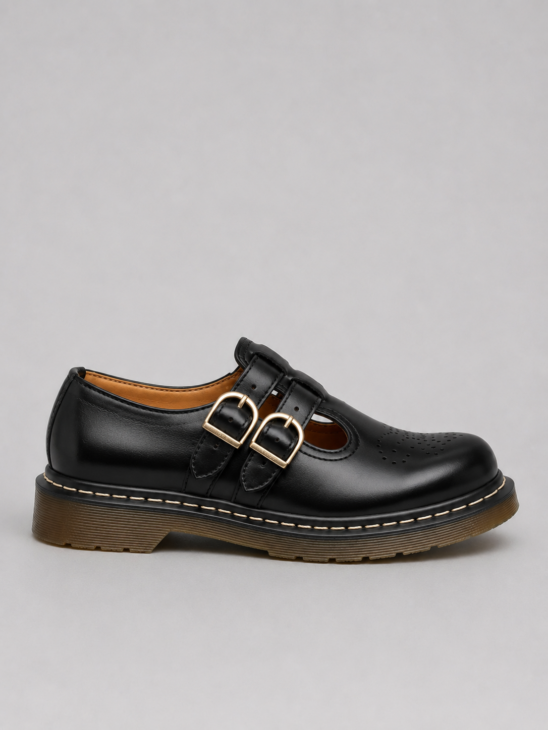Women’s Double Buckle Mary Jane Shoes | Chunky Sole