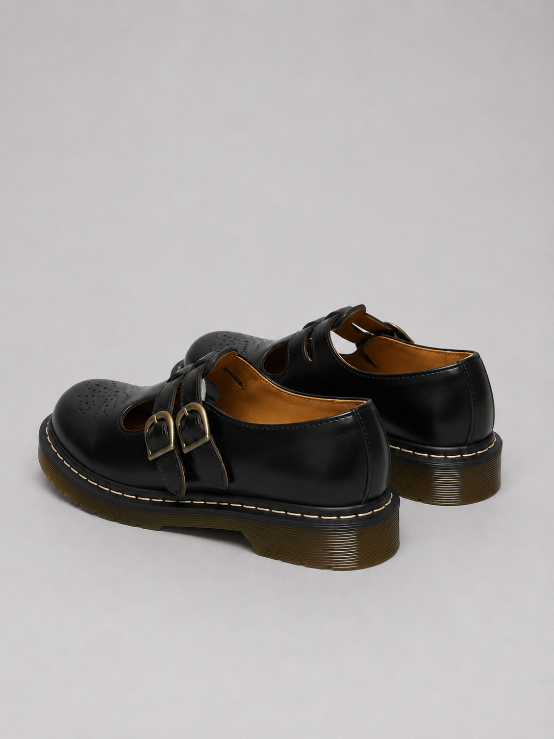 Women’s Double Buckle Mary Jane Shoes | Chunky Sole