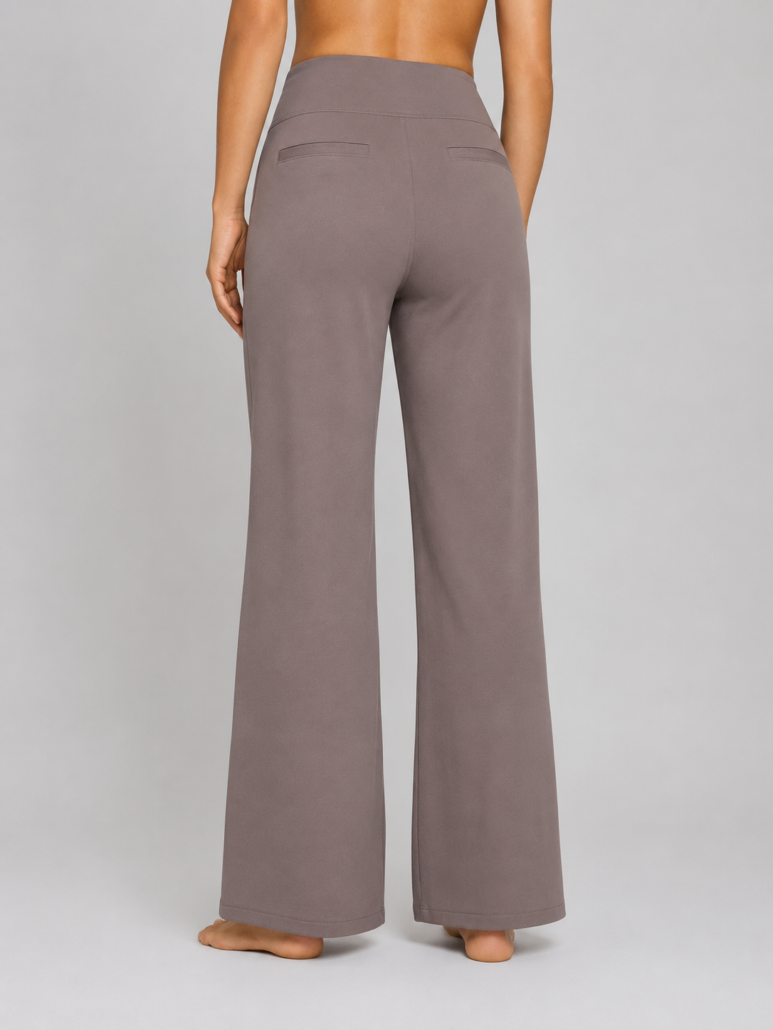 Women's High Waisted Wide Leg Yoga Pants | with Pockets