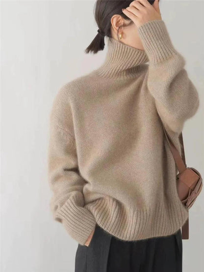 Women's Cashmere Turtleneck Sweater | Jumper