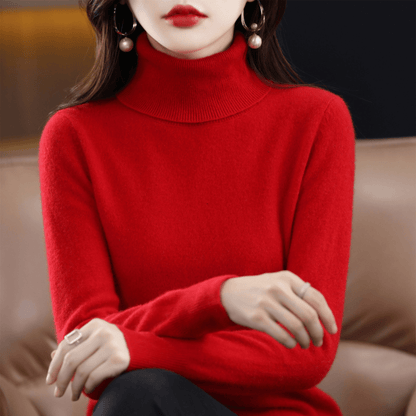 Women's Turtleneck Sweater | Cashmere