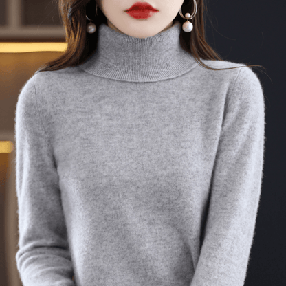 Women's Turtleneck Sweater | Cashmere