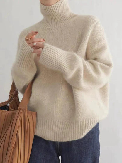 Women's Cashmere Turtleneck Sweater | Jumper
