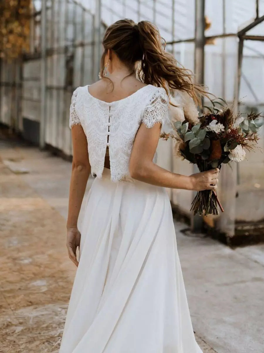 Women's White Wedding Dress | Maxi