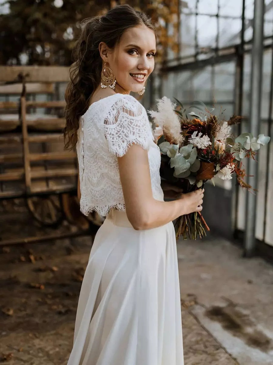 Women's White Wedding Dress | Maxi