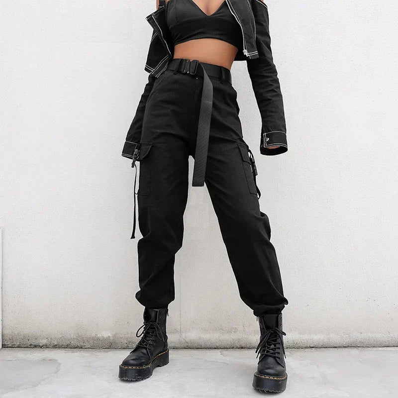 Dames hiphop cargo broek | Vrijetijdskleding 