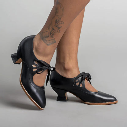 Women's Vintage High Heels | Lacing