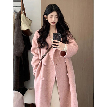 Manteau long croisé pour femme - Camilla