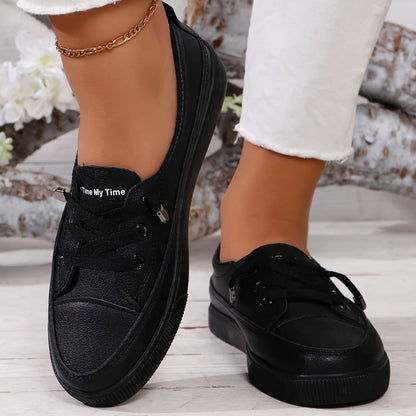 Women's Slip-On Casual Sneakers | Low-Top Flat Shoes