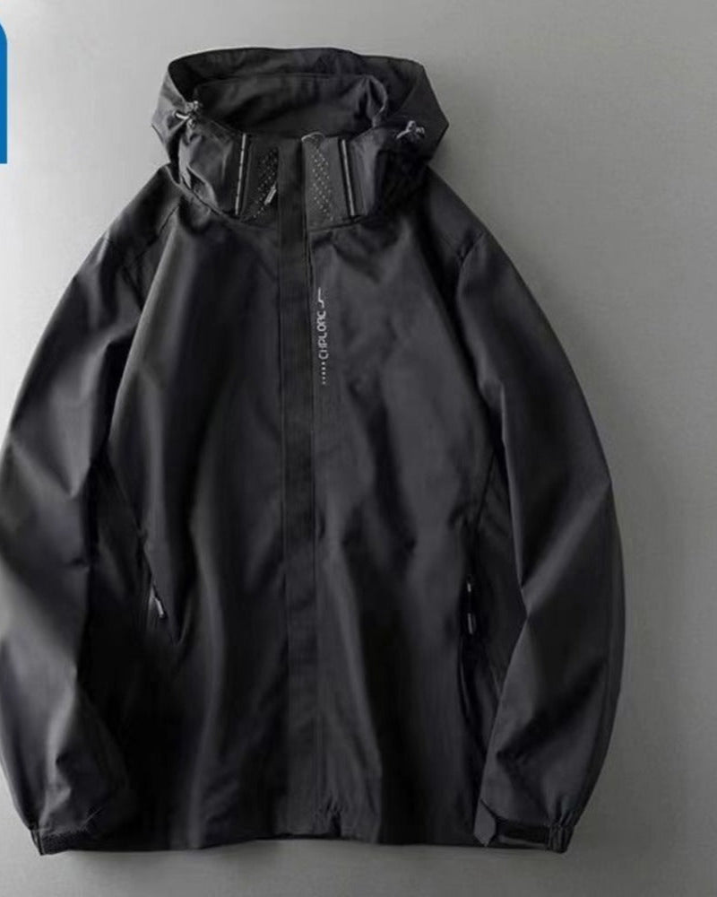 Waterdichte capuchonjas met rits voor dames - Marcia