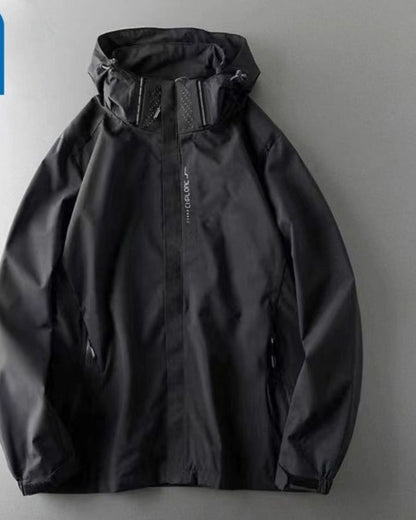 Waterdichte capuchonjas met rits voor dames - Marcia