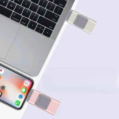 4-in-1 USB Stick | High-Speed Data Storage with Multiple Connections