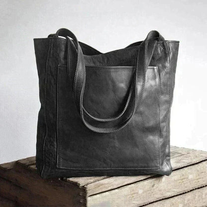 Ladies Shopper Shoulder Bag | with Outer Pocket
